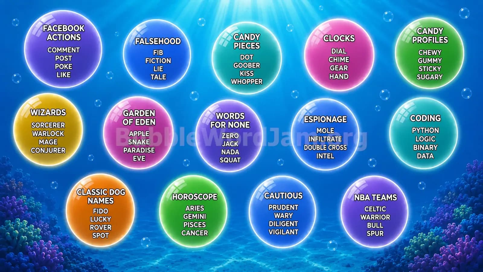 Bubble Word Jam Level 329 Answer, Cheat & Solution