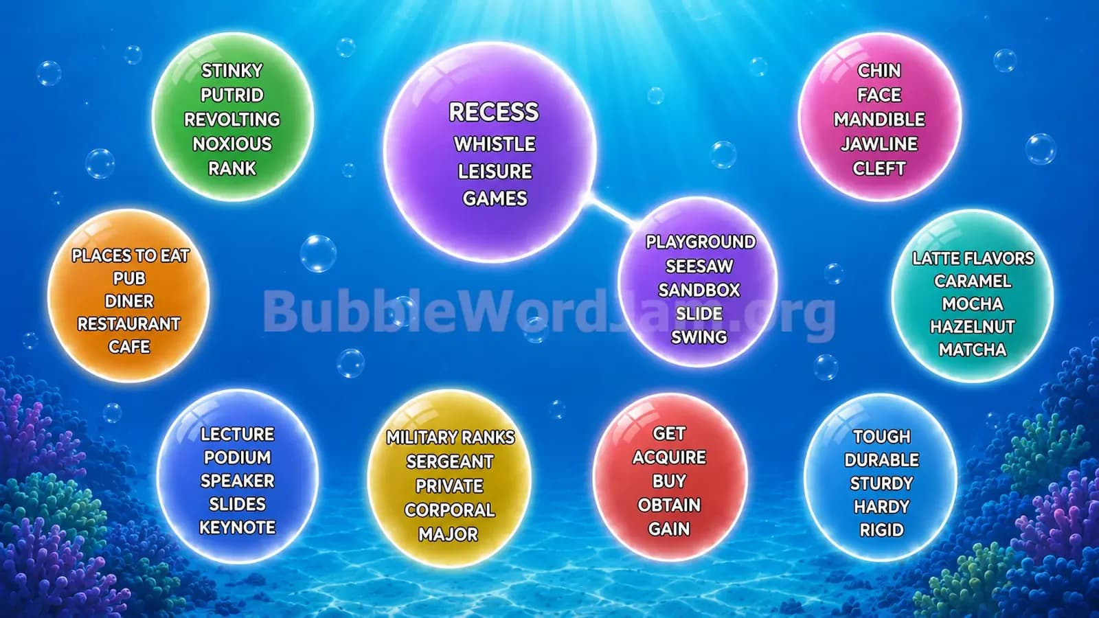 Bubble Word Jam Level 332 Answer, Cheat & Solution