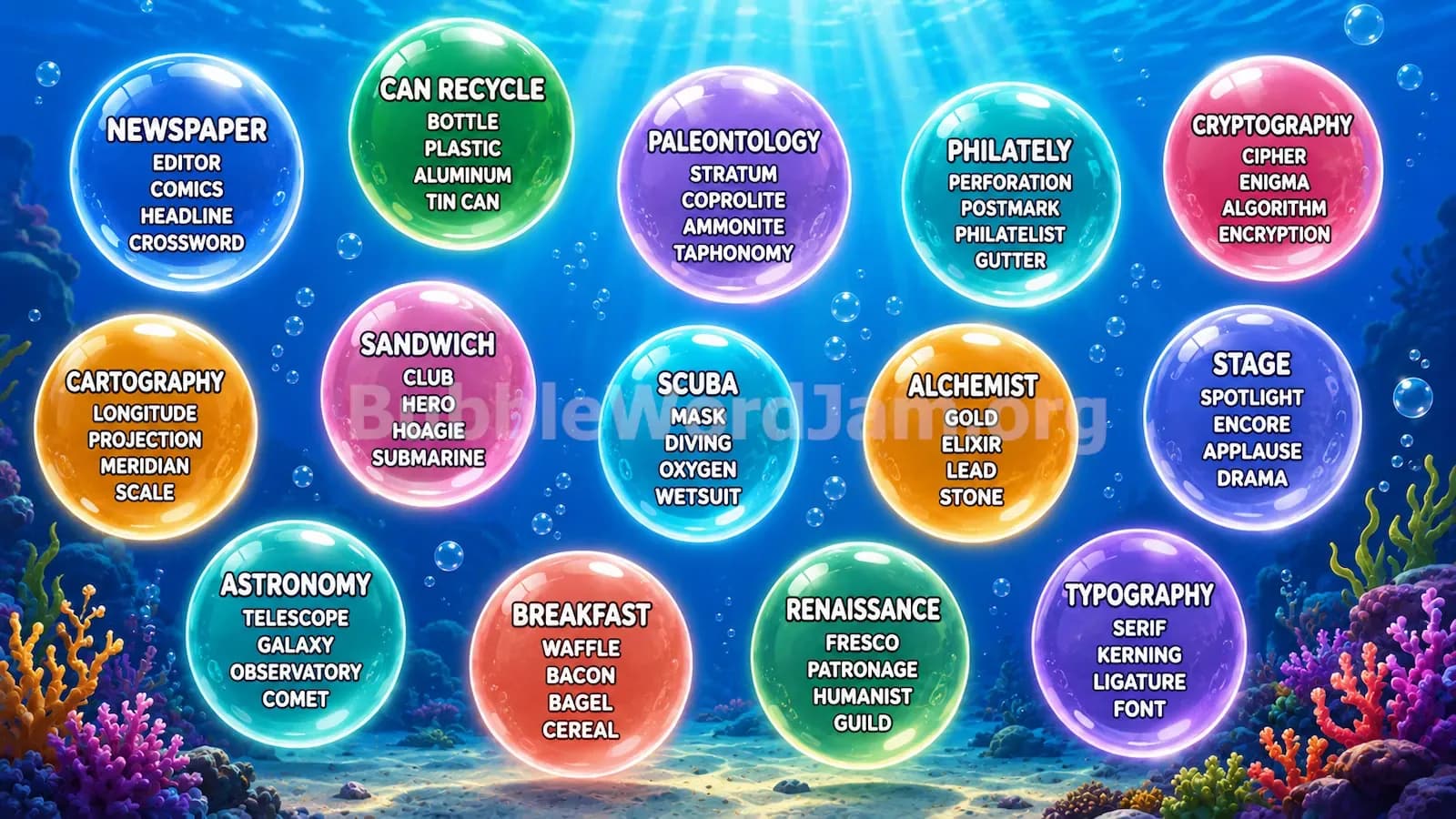 Bubble Word Jam Level 429 Answer, Cheat & Solution