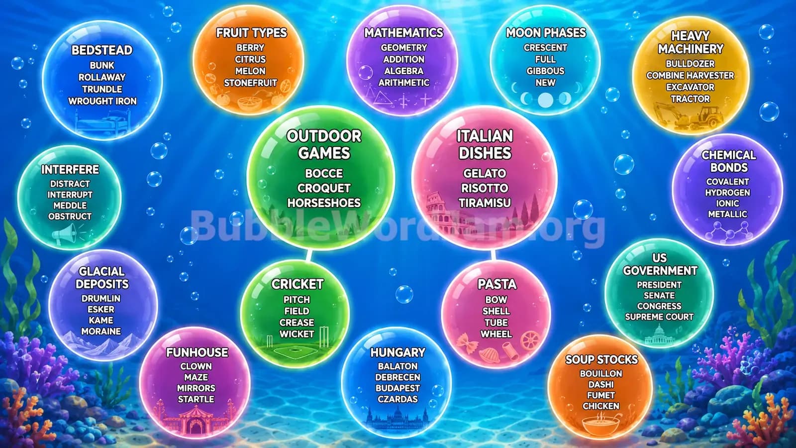 Bubble Word Jam Level 405 Answer, Cheat & Solution
