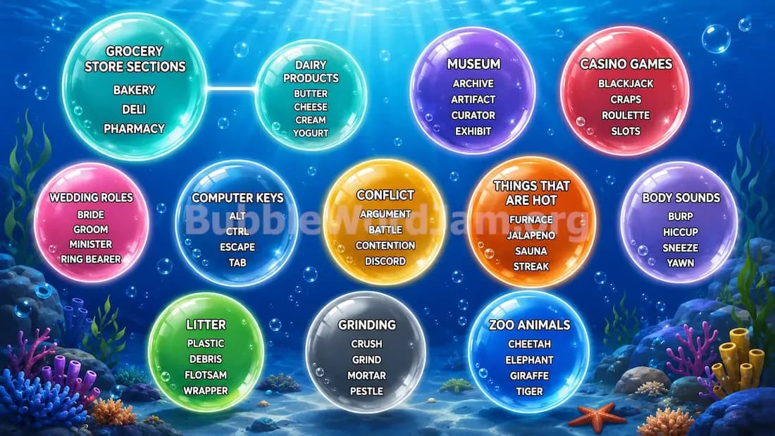 Bubble Word Jam Level 498 Answer, Cheat & Solution