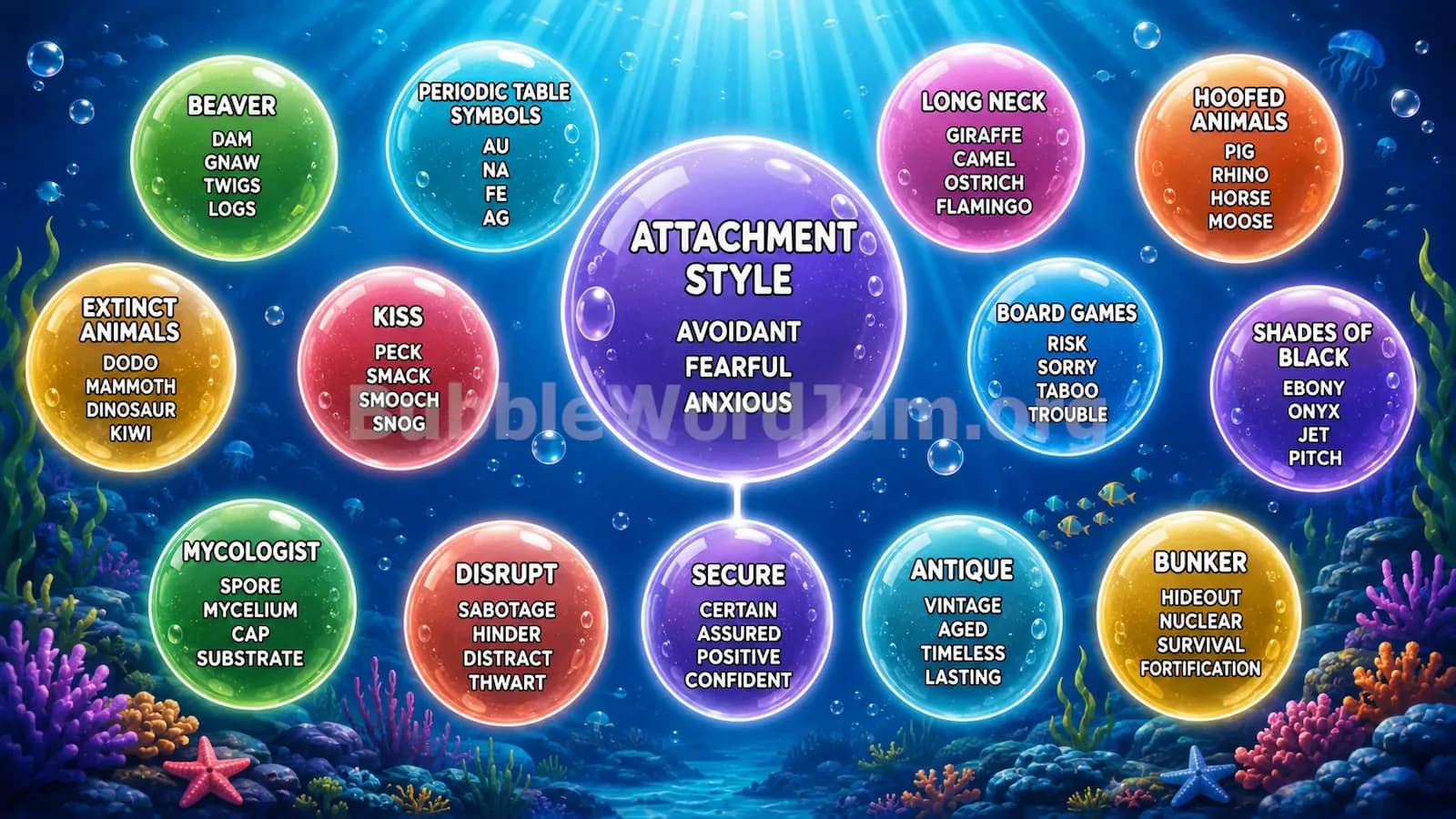 Bubble Word Jam Level 355 Answer, Cheat & Solution