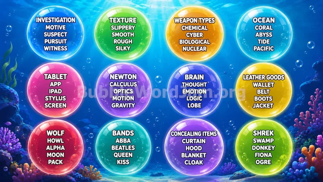 Bubble Word Jam Level 513 Answer, Cheat & Solution