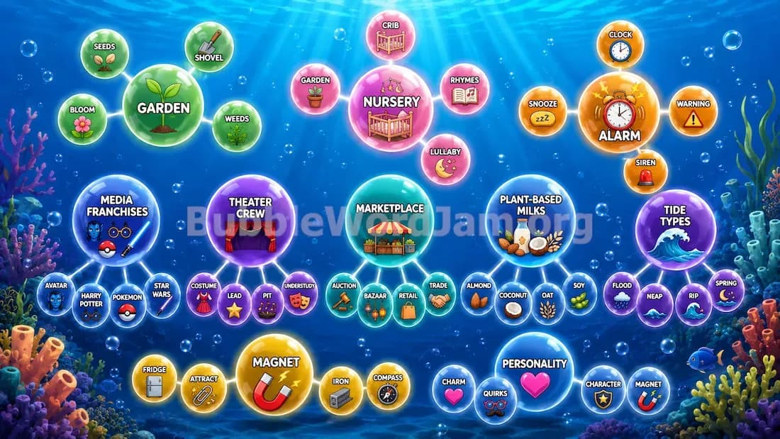 Bubble Word Jam Level 486 Answer, Cheat & Solution