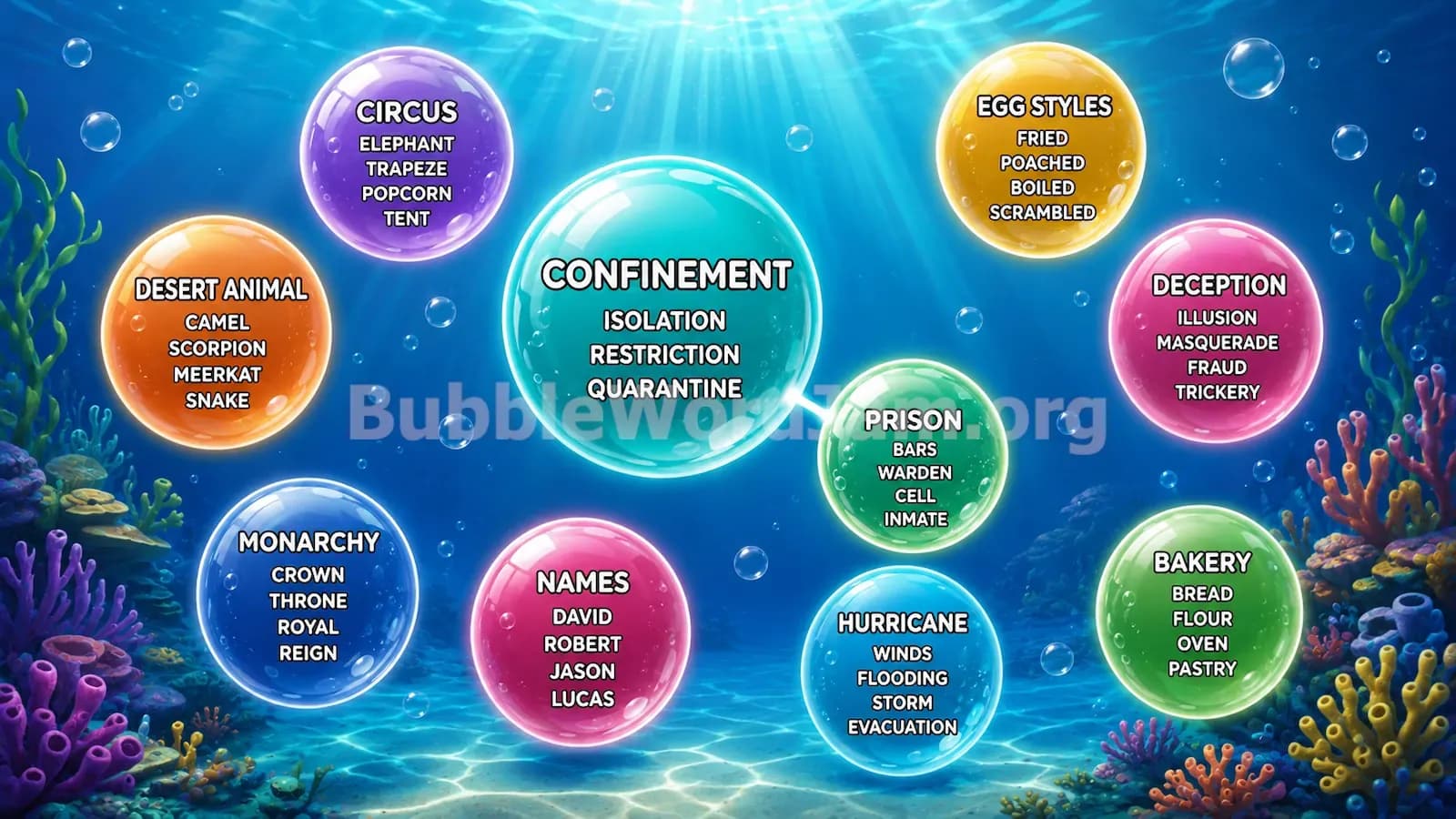 Bubble Word Jam Level 436 Screenshot