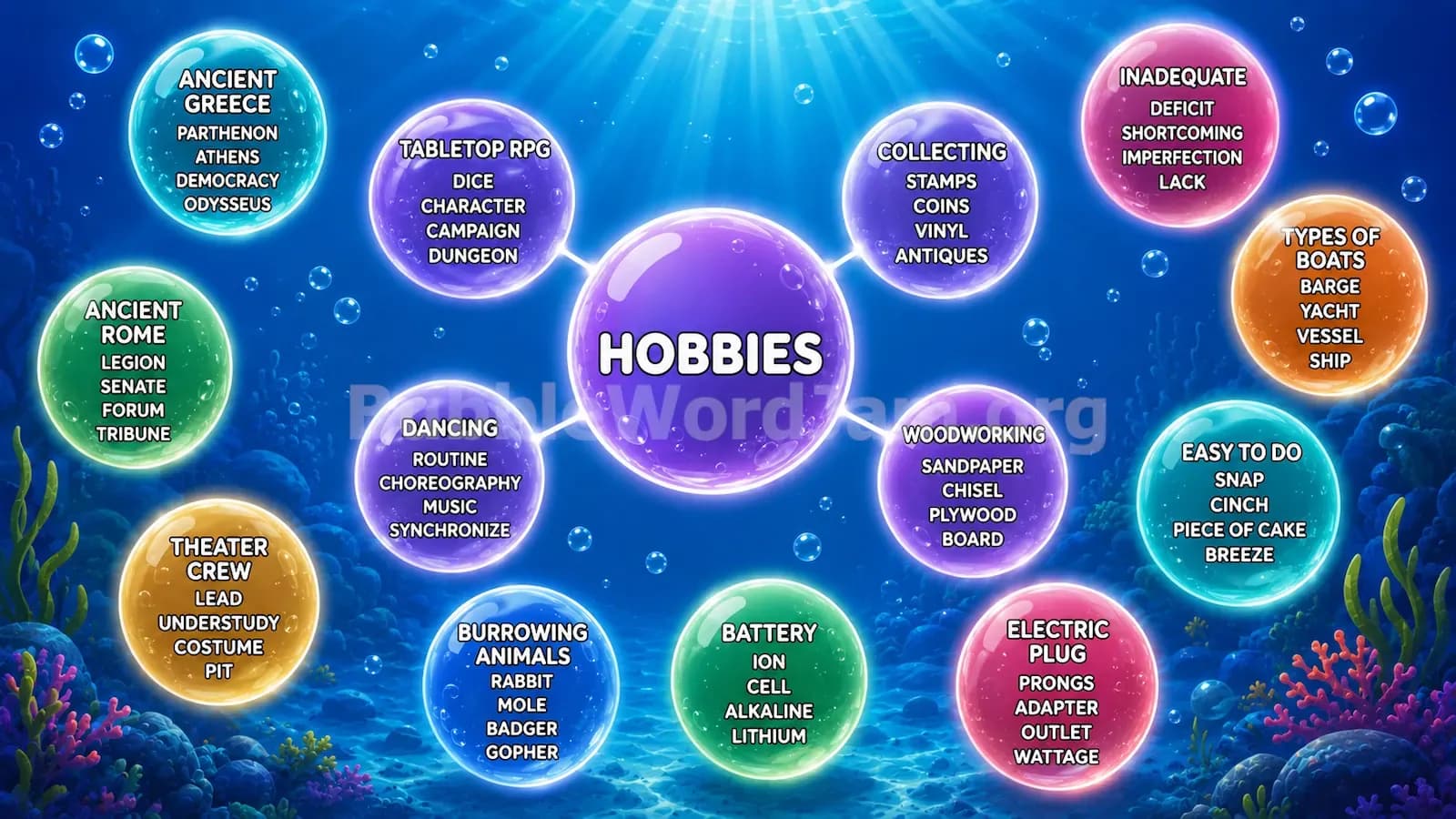 Bubble Word Jam Level 369 Answer, Cheat & Solution