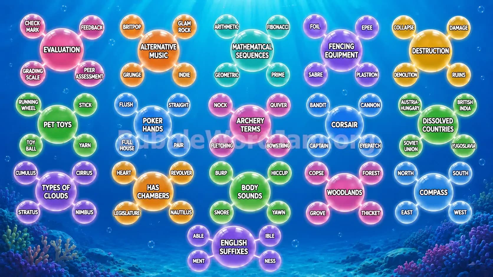 Bubble Word Jam Level 560 Answer, Cheat & Solution